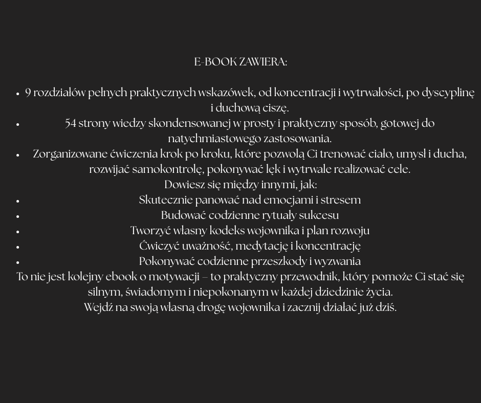 Umysł Wojownika